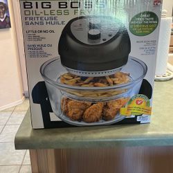 Big boss air fryer 16 quart