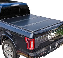 Hard Folding Truck Bed Tonneau Cover Compatiable with Dodge Ram 1500 Classic&New(2002-2026) 2500&3500(2003-2026) 6.4 ft Standard Box w/o Ra