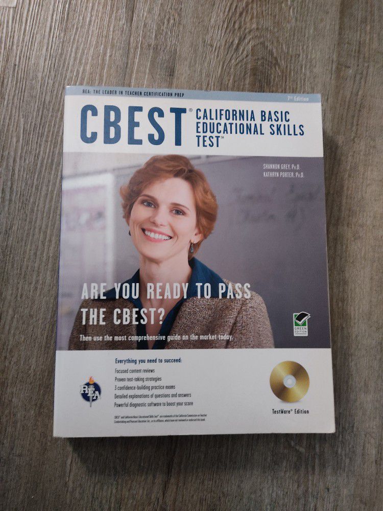 CBEST California Basic Educational Skills Test For Sale
