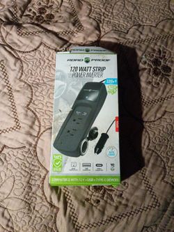 Road Proof 120 Watt Power Inverter - brand new with open box