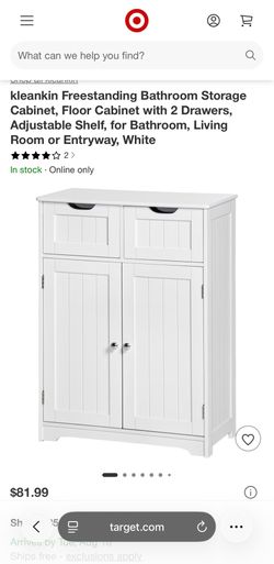 Freestanding Bathroom Storage Cabinet