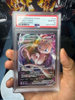 Mew VMAX / Darkrai VSTAR PSA 10