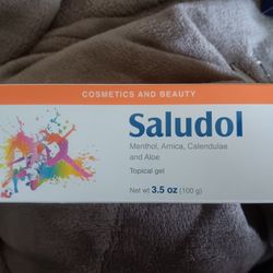 New In Box Saludol Tropicsl Gel Arnica, Menthol, Calendulae And Aloe