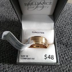 Tungsten Ring Size 10