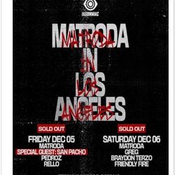 MATRODA FRIDAY TICKET (email ticket) 