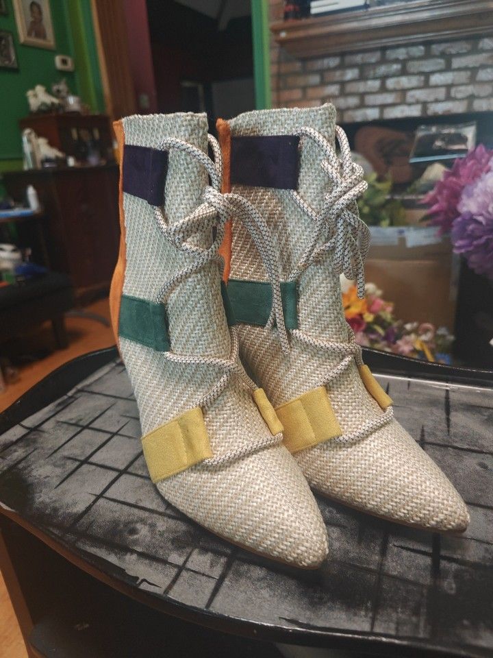 Women Multicolor Boots