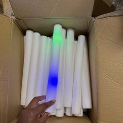 68 LED/foam dance floor glow sticks