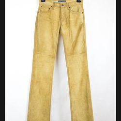 NWT Ralph Lauren Vintage 90s Suede Pants Size 25