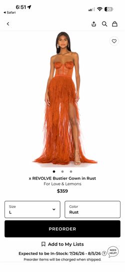 Orange dress SMALL! Brand new