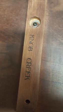 Knob creek midcentury small table