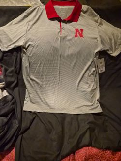 Size Large Nebraska Cornhuskers dri fit shirt
