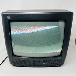GE 13GP301 Retro Gaming Color 13" CRT TV  Vintage 1991 Tested Working No Remote