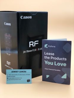 Canon RF 24-70mm f2.8 L IS USM