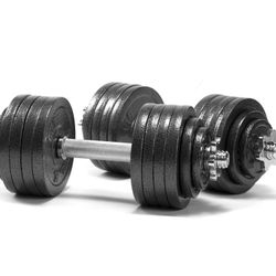 TELK Adjustable Dumbbells Cast Iron Weight