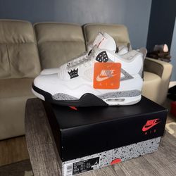 Jordan 4 Retro White Cement 