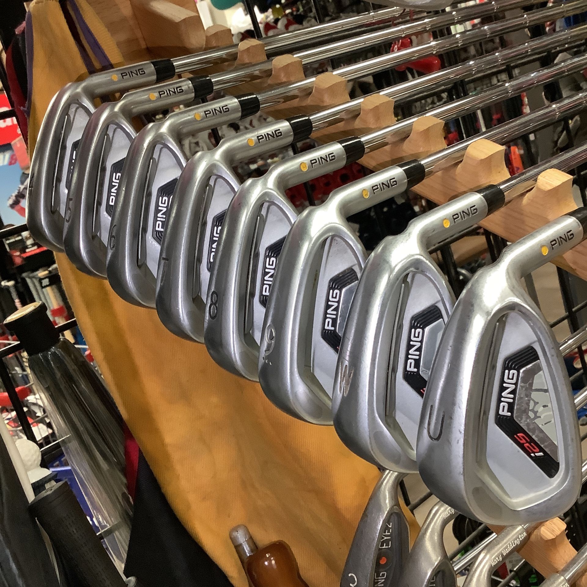 Ping i25 Yellow Dot Right Hand 4PWUtility Wedge CFS Stiff Shafts SKU