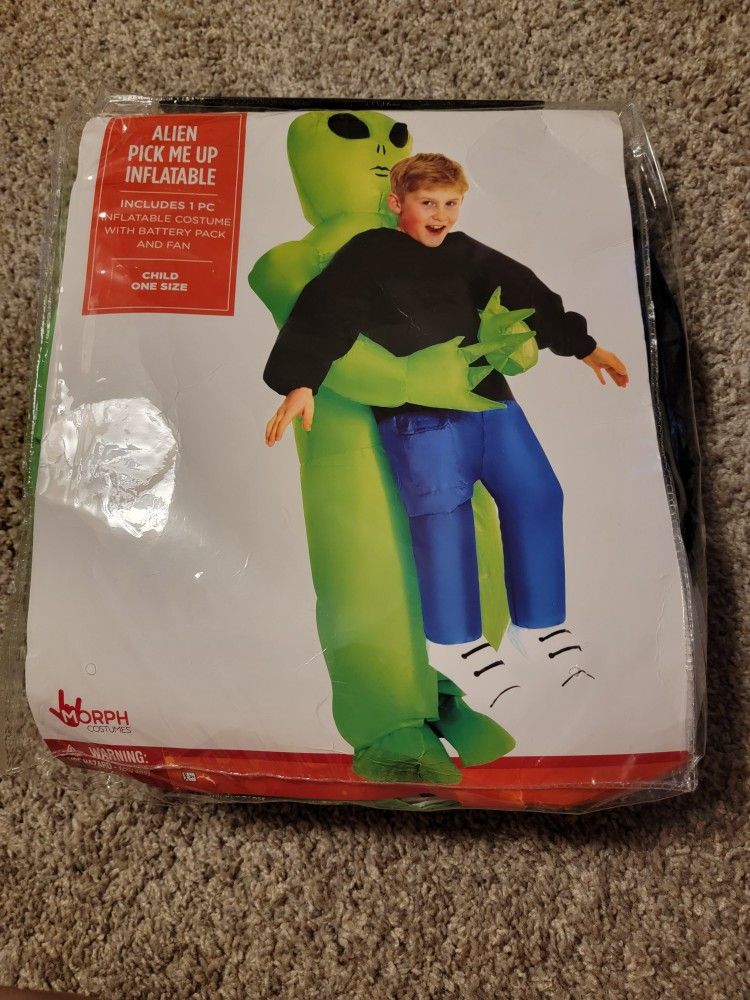 Inflatable Alien Abduction Costume for Sale in San Antonio, TX - OfferUp
