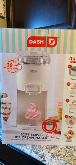🍦 DASH Soft Serve Ice Cream Maker – Like New 🍦