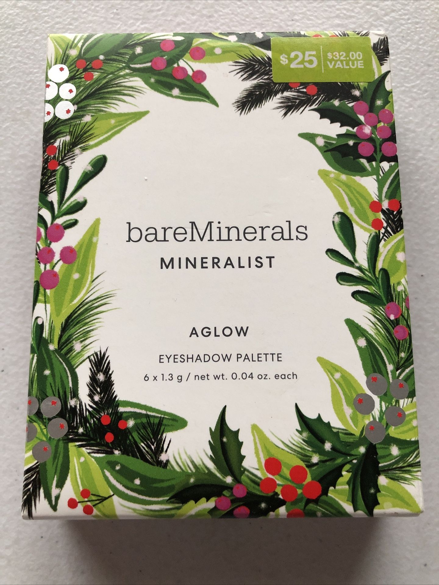 BareMinerals Mineralist Aglow Eyeshadow Palette - NEW.