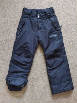 Kid's black snow pants