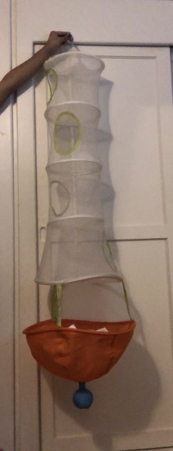 White hanging organizer- IKEA