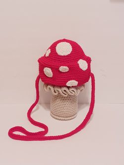 Handmade Mushroom Purses 