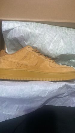 Nike sb air force 1 flax size 8