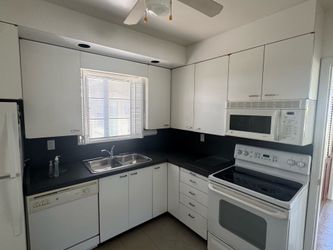 Kitchen cabinets and appliances complete