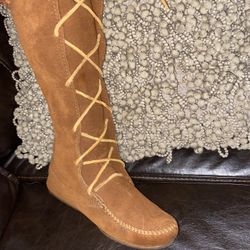 WOMENS TALL MOCCASINS 