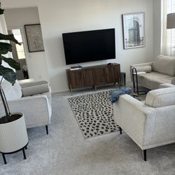 Couches And Chair Set 