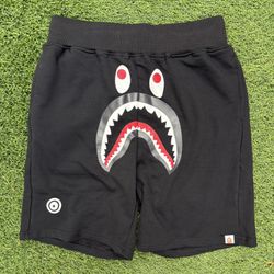 A Bathing Ape Black Bape Shorts