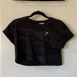 Brand New Gymshark Cropped Tee