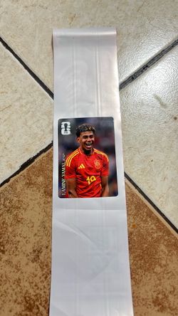 Lamine yamal Coca Cola panini sticker