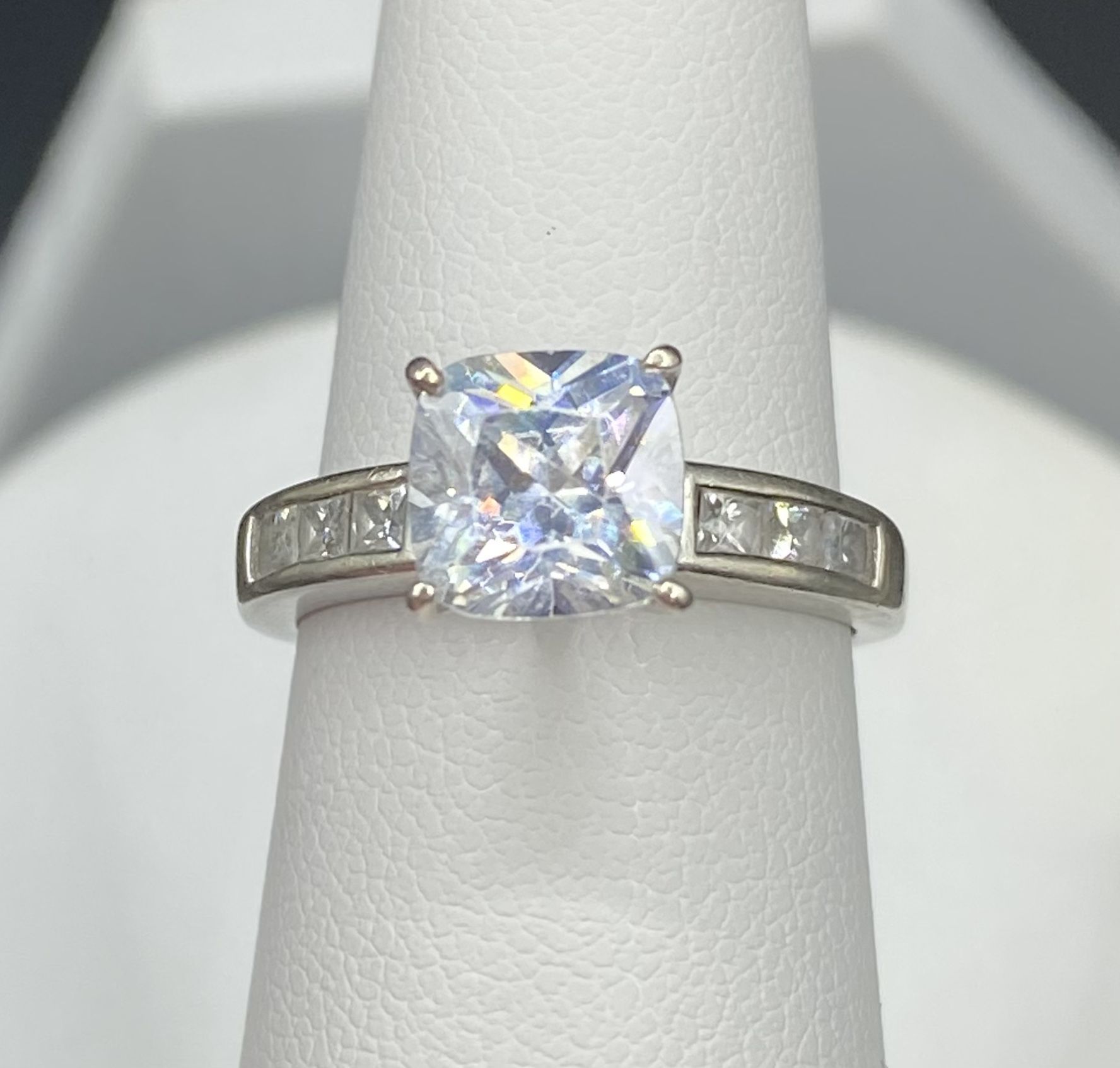 925 Cz 6.8mm ring