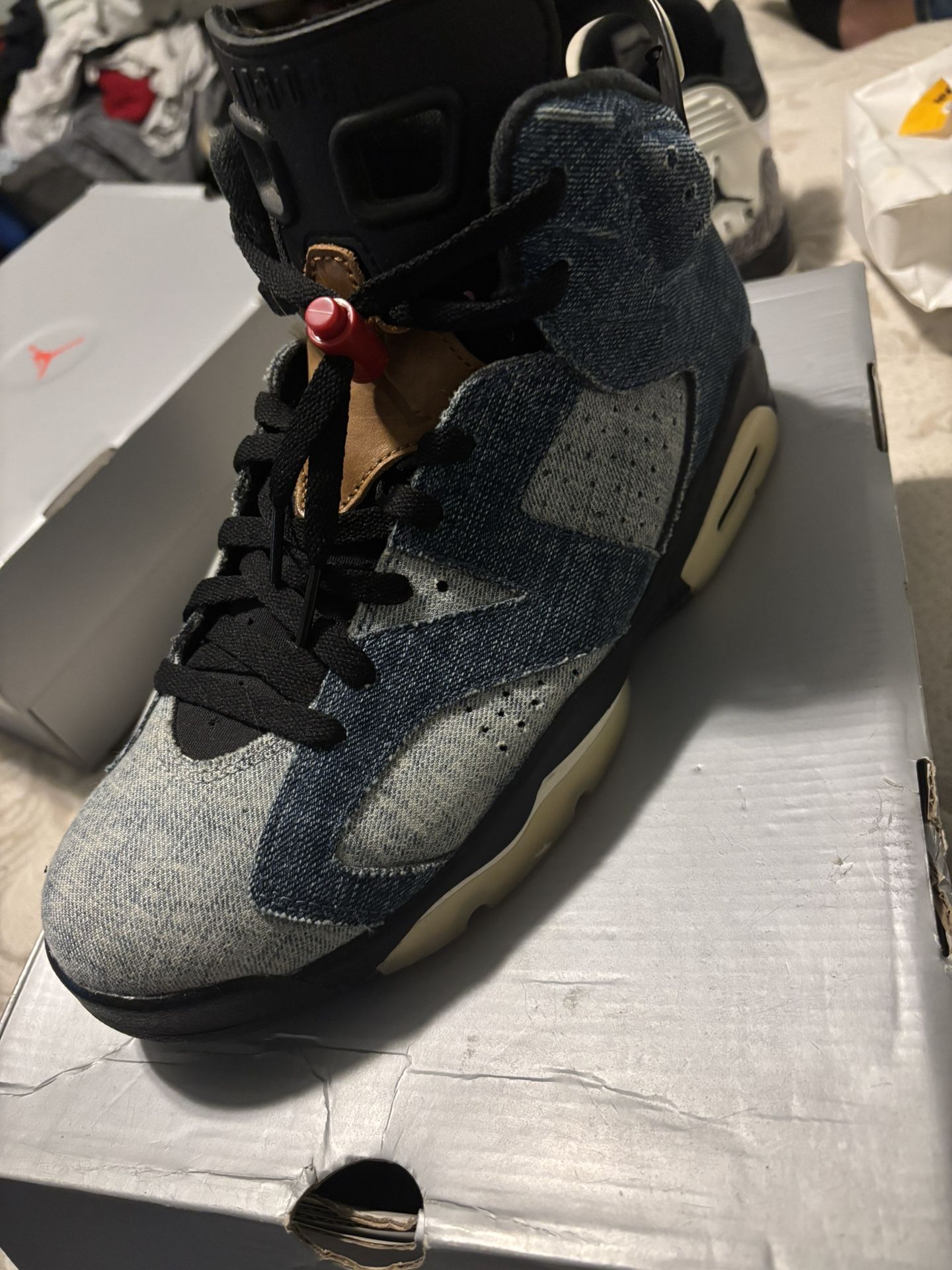 Jordan Retro 6 Washed Denim
