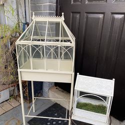 Victorian style glass house /green house