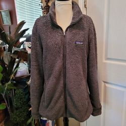 Women's Patagonia Jacket Los Gatos Full Zip Gray Size XL