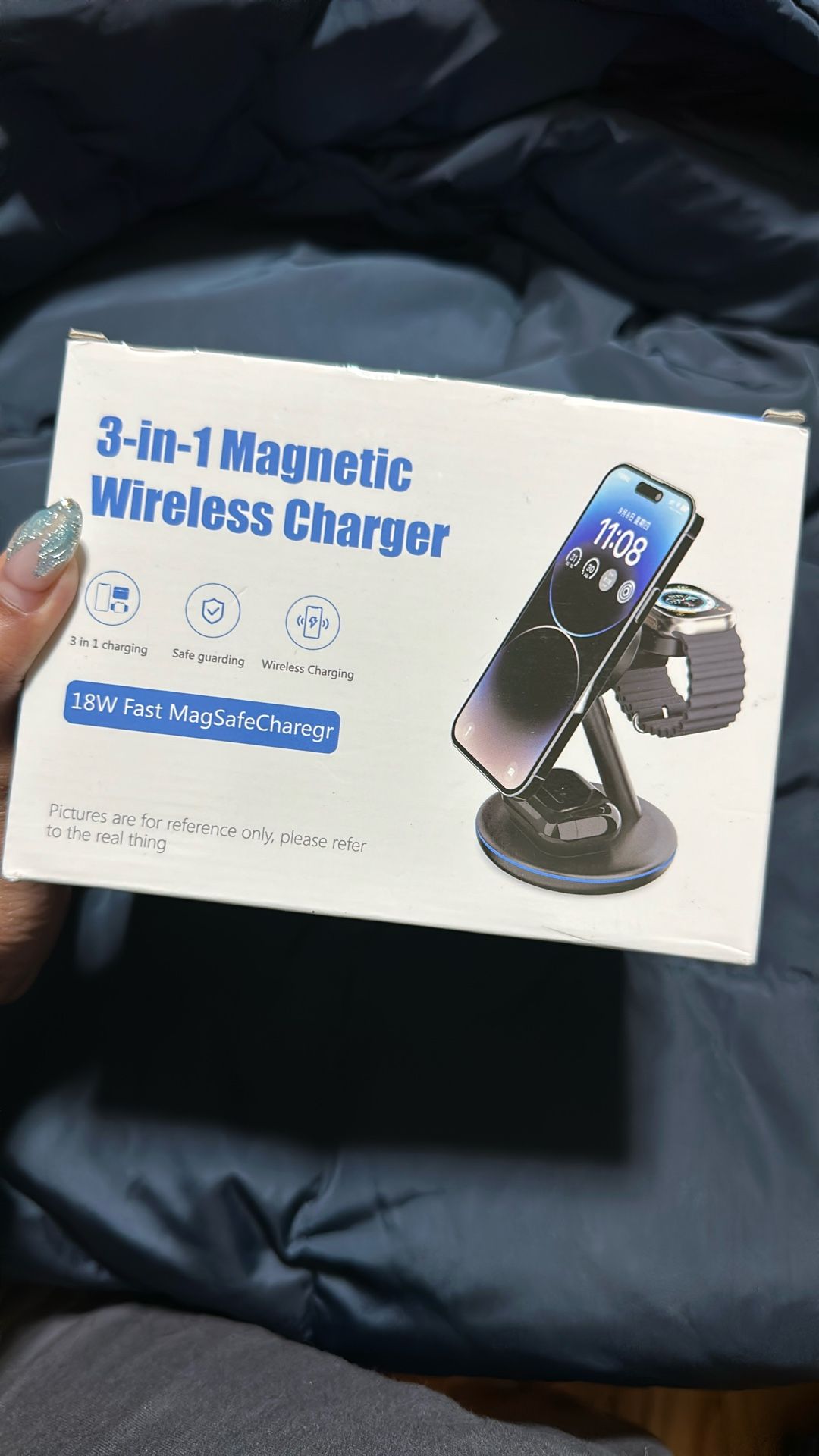 3 in 1 Magnetic Wireless Charger