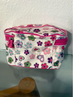 Flower decal bag