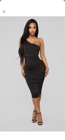 Ruched mini dress ! Size Small