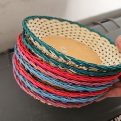 8 Mexican Baskets 