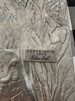 Vintage Arthur Court Aluminum Tray