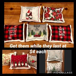 Throw pillows
