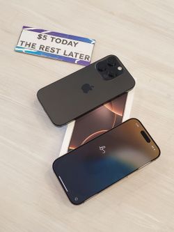 🚀 Unlocked  iPhone 16 Pro– Only $5 DOWN, Finance Your Upgrade Today! 💥