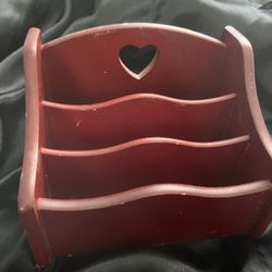 red heart organizer
