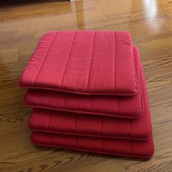 Red Chair Seat Cushions