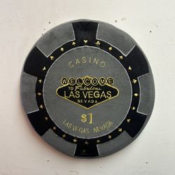 Vegas Poker Chip Pillow