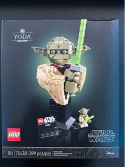 LEGO Star Wars Yoda Bust 75438 Brand New Display Set