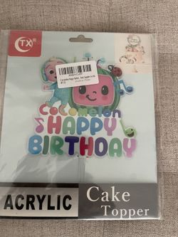 Cocomelon Cake Topper