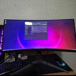 144hz AOC 34’ Curved Gaming Monitor 